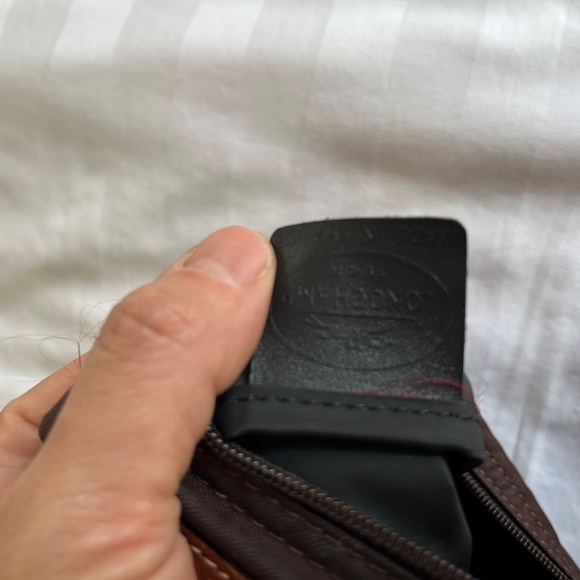 Longchamp brown cosmetic pouch - Picture 7 of 7